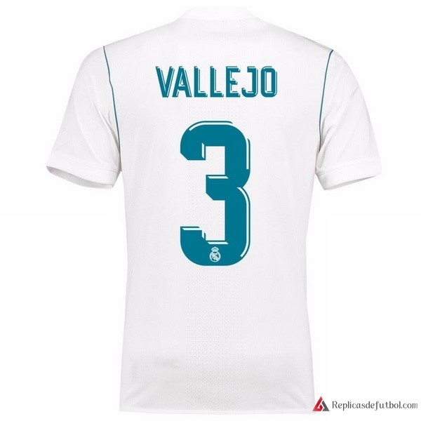 Camiseta Real Madrid Primera equipación Vallejo 2017-2018